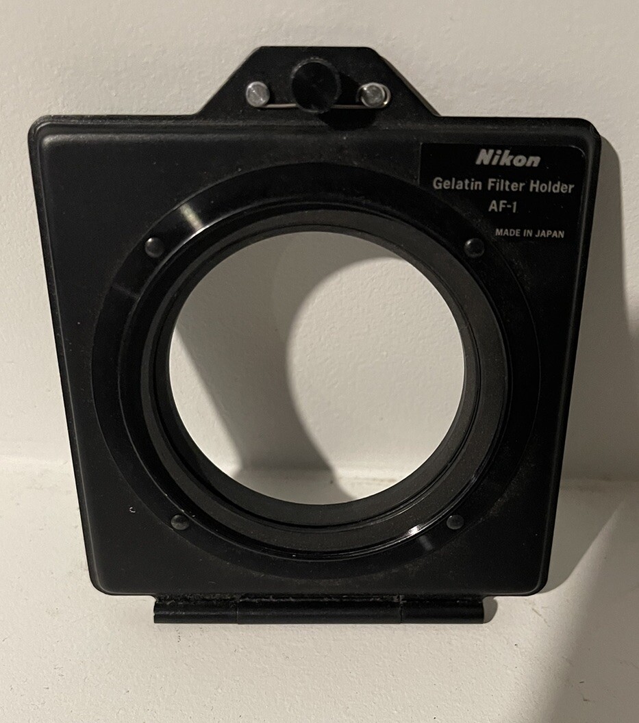 Nikon AF-1 Gelatin filter holder for lens 52mm filter diameter, Gelatine, Gel
