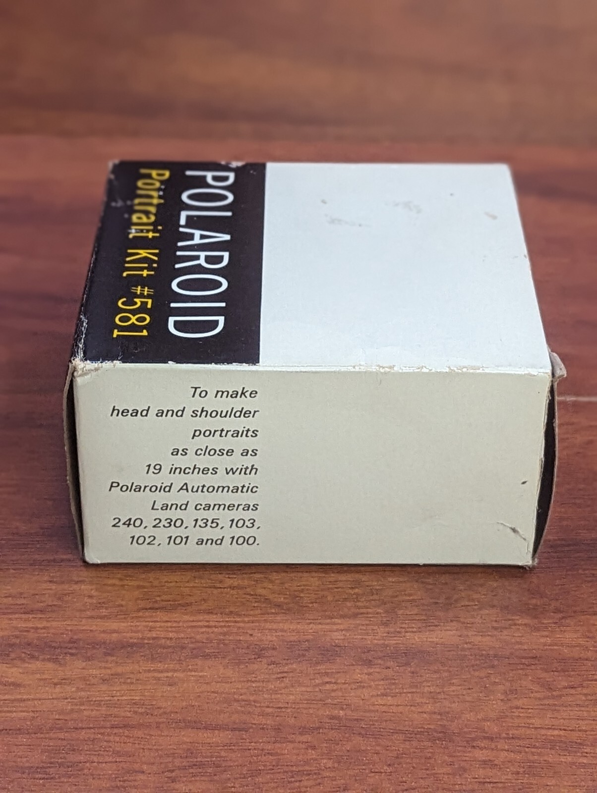 Vintage Polaroid Portrait Kit #581 NIOB New In Open Box Excellent Condition