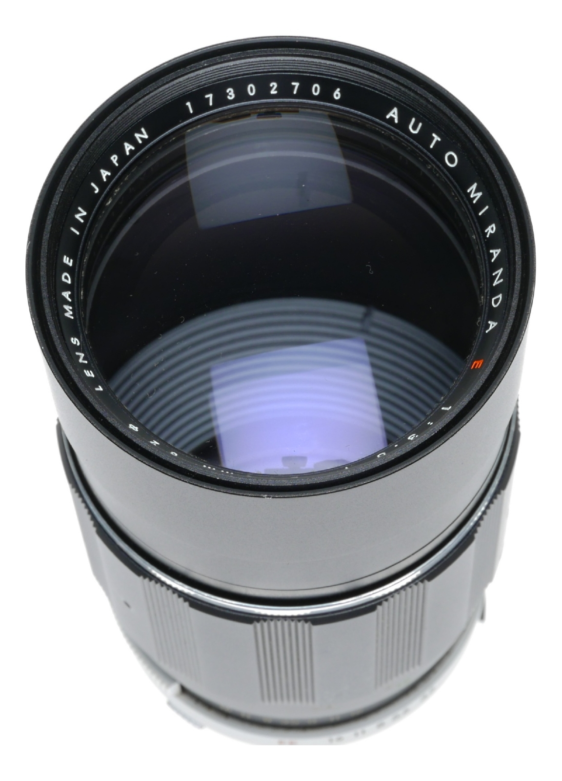 Miranda-Auto E 1:3.5 f=200mm Telephoto Lens T 35mm SLR Camera