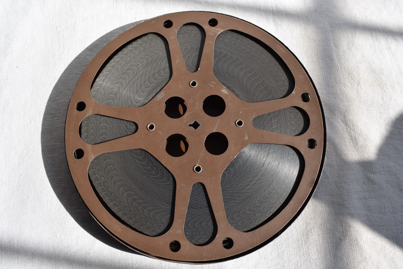 Vintage 16MM Film To Each a Gift Lutheran Church Goldberg Bros Reel Can 12 1/4″