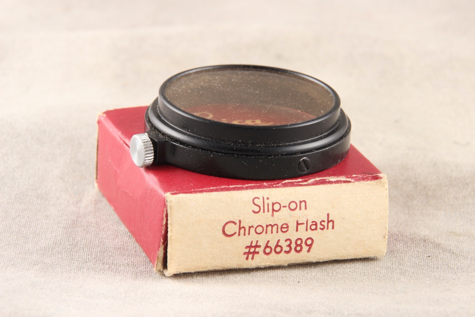 Leica Slip on Chrome Flash Filter, #66389, Boxed