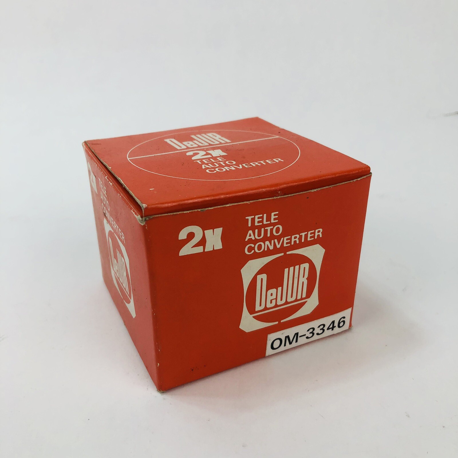 NEW Dejur 2x Auto Tele Auto Converter Lens for Olympus Camera OM-3346 NOS VTG