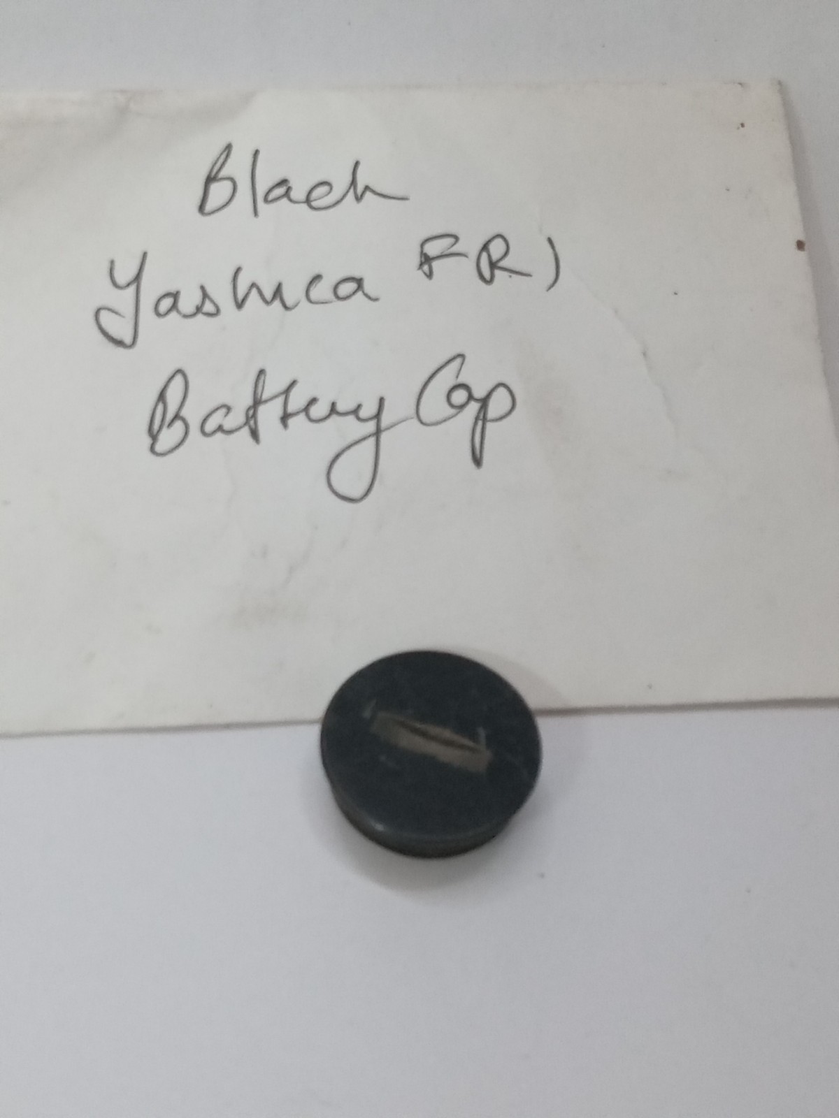 Yashica FR 1 Film SLR Camera Battery Cap, Original Used Part Good