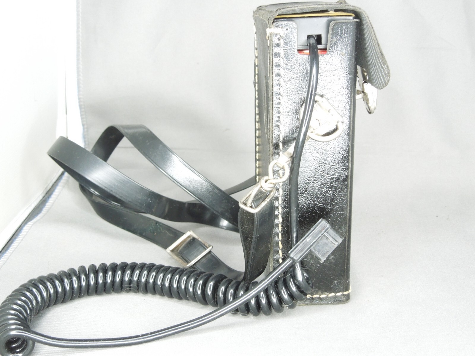 Vintage German Ultrablitz Bauer E200 Autoblitz Flash w/ Cord & Manual +Carrycase