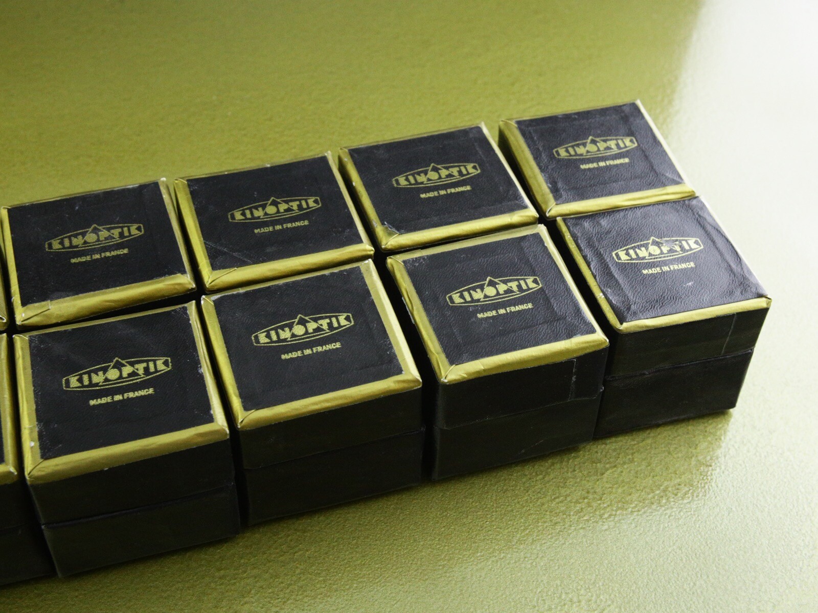 10x empty BOX KINOPTIK 5x5x5 cm / 2x2x2 inch, only BOX packing wrapp 16 mm ☆☆☆☆
