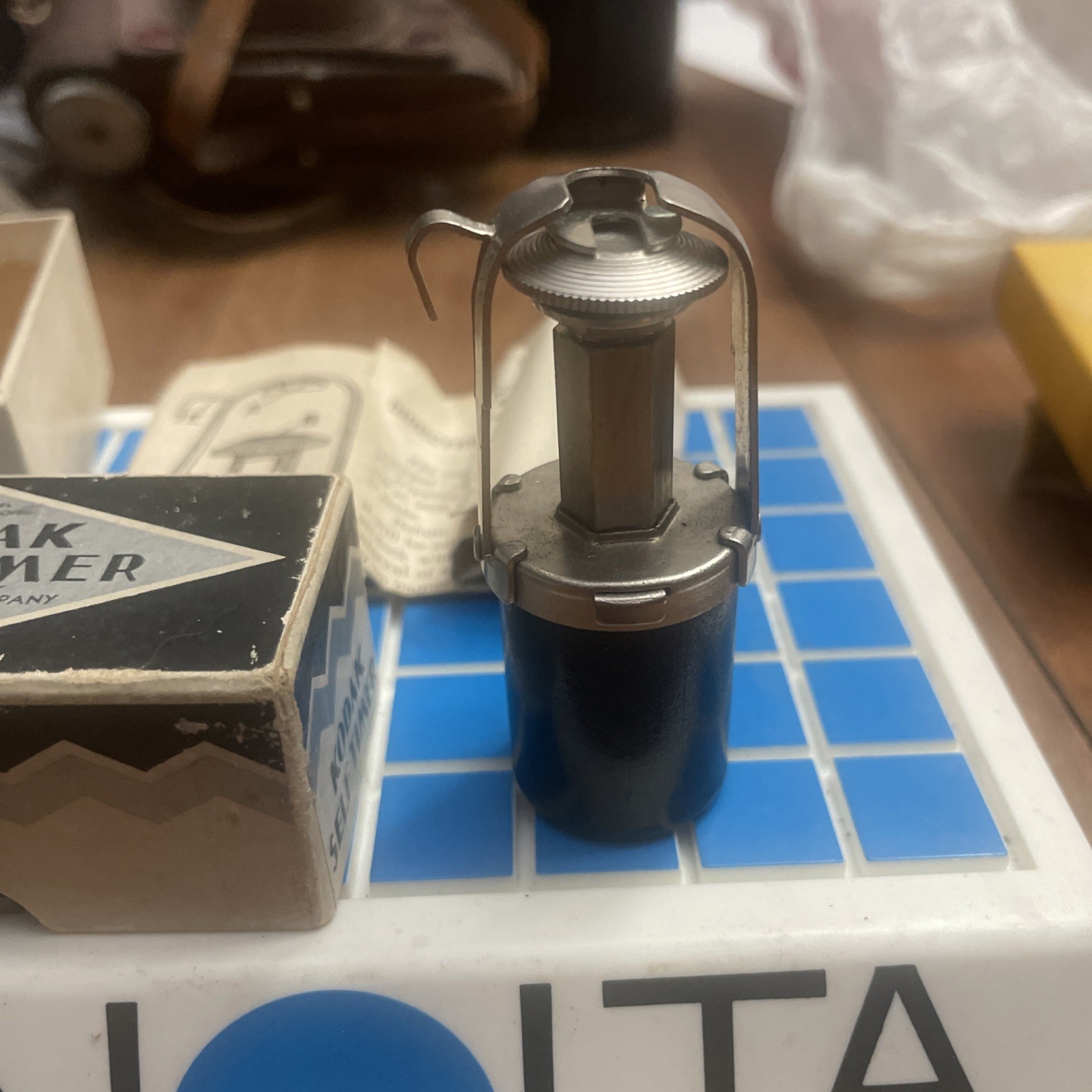Vintage Kodak Pneumatic Self Timer w/ Box & Instructions