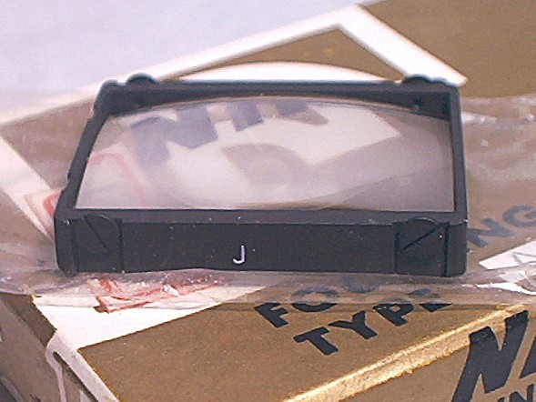 NIKON F FOCUSING SCREEN J – CLEAN IN ORIGINAL BOX