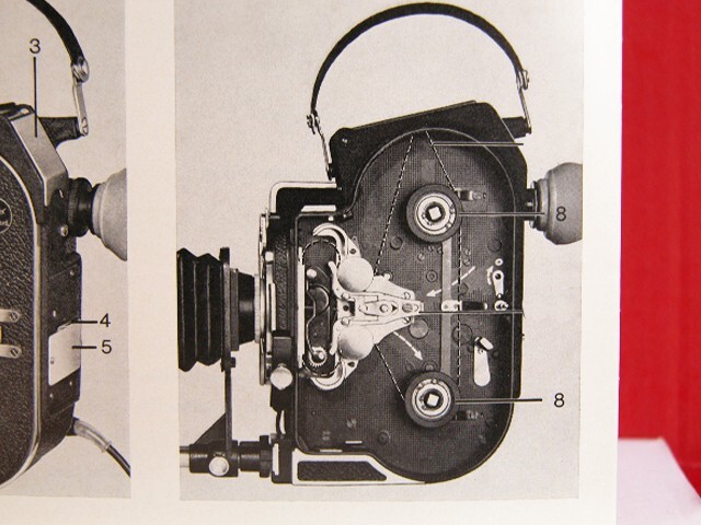 Rare Set Of 16mm Movie Camera FILM ROLLERS For Bolex Or Scoopic 16mm Camera