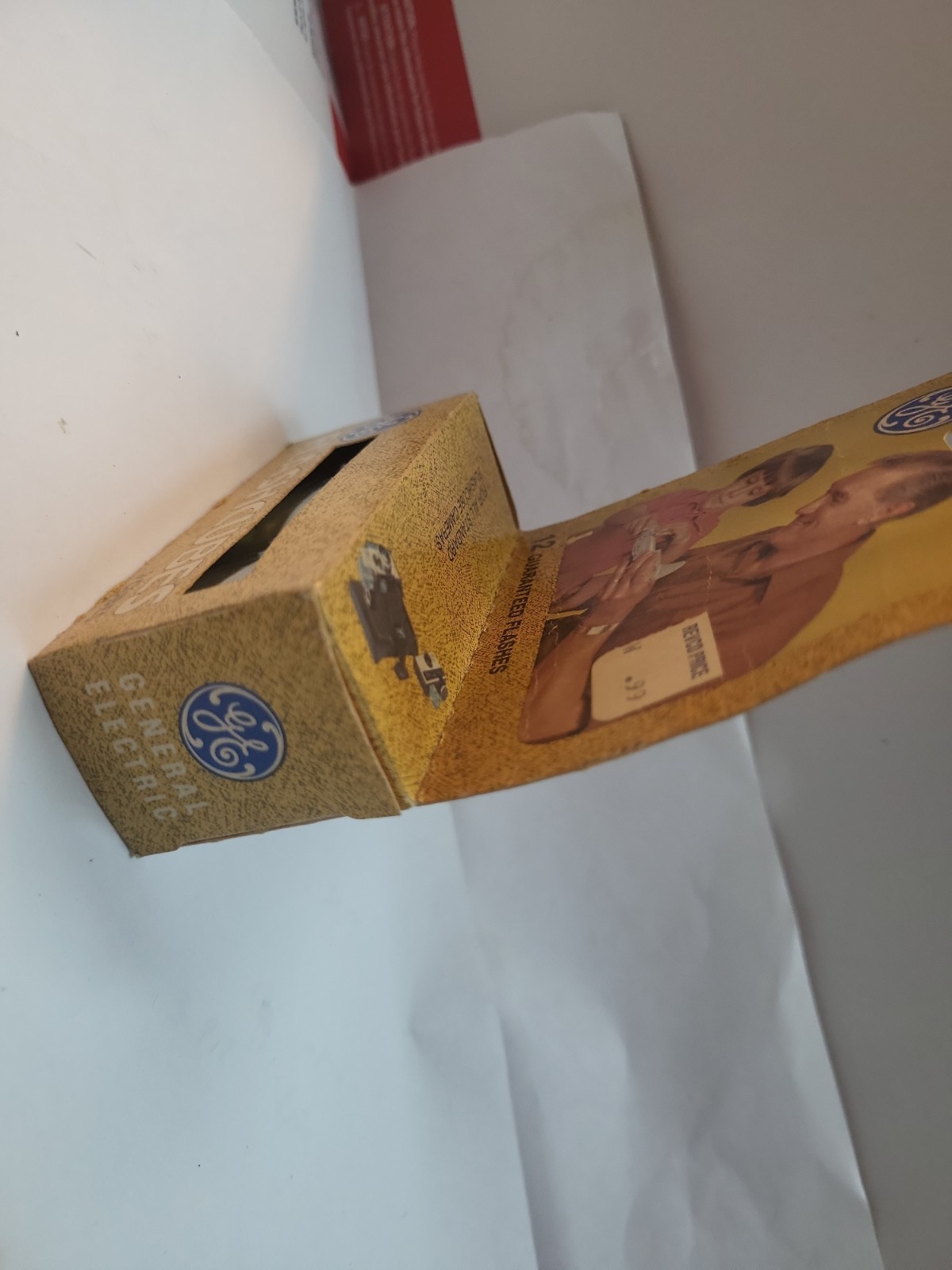Vintage GE Flashcubes – Set Of 3 Cubes New in Orig Box!