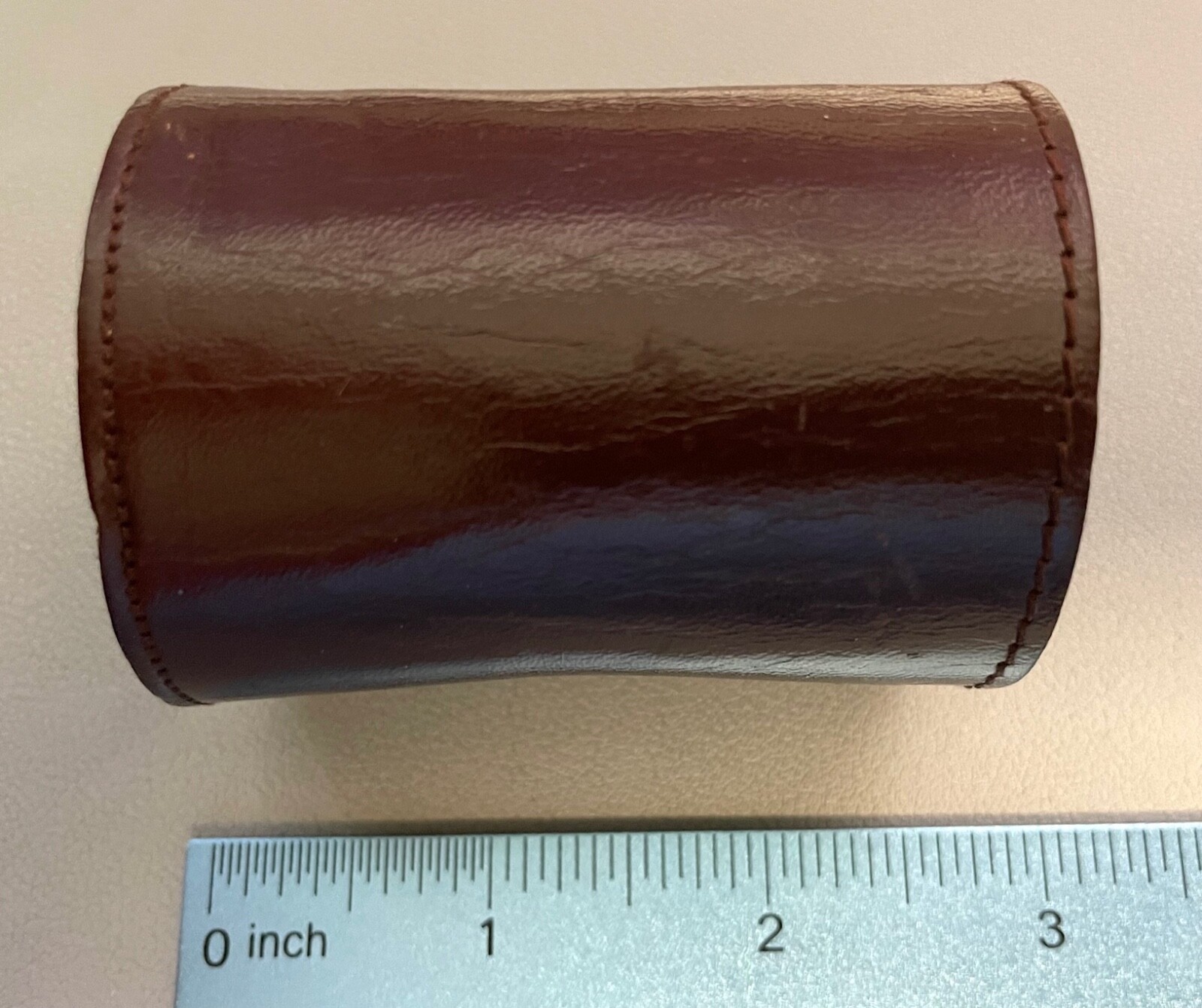 Original Kern Paillard Bolex Leather LENS CASE for 25mm Switar Lens