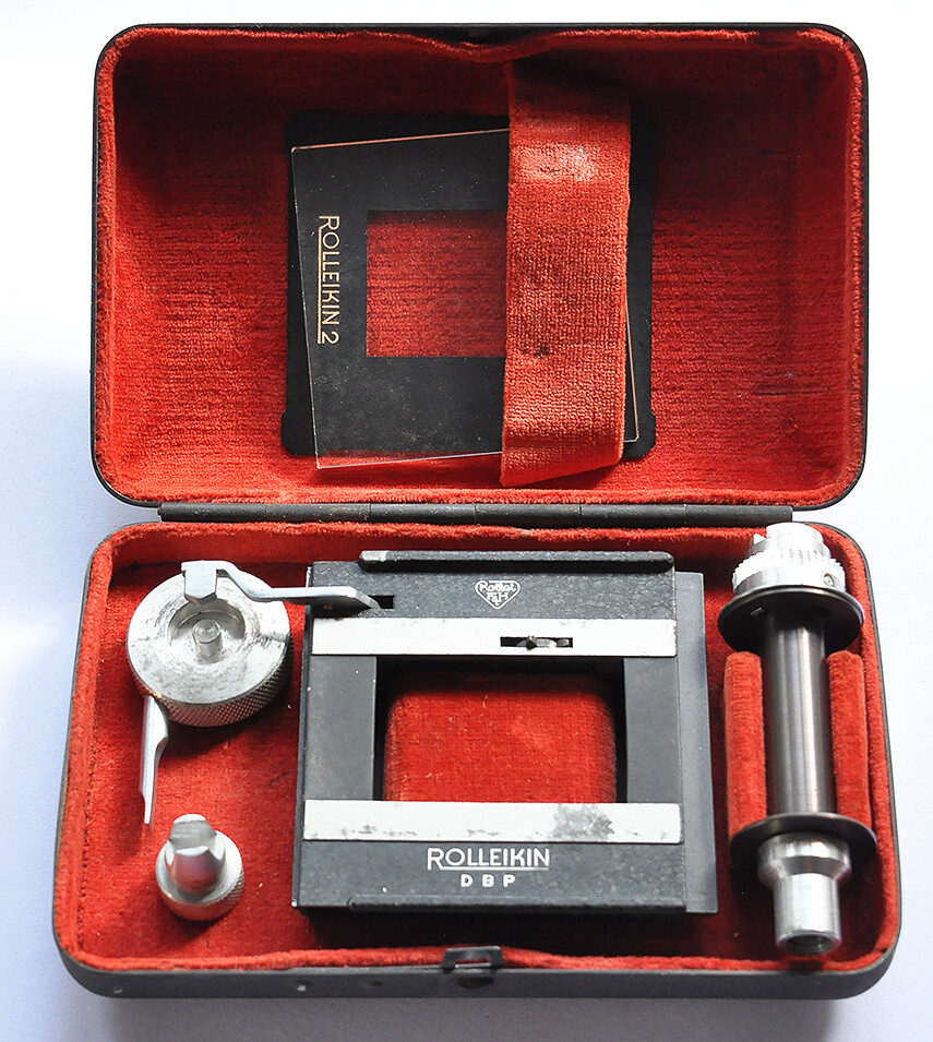 Rolleiflex Rolleikin 35mm Film Adapter In Rollei Box