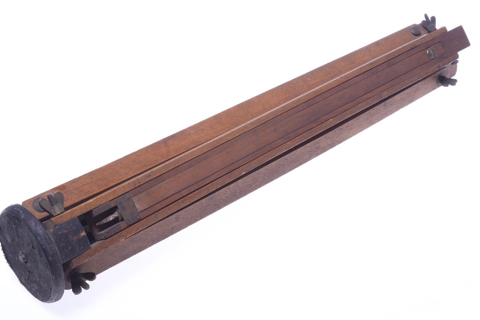 ✅ ANTIQUE WOOD TRIPOD 125CM, 49.21″ GLASS PLATE 9x12cm LARGE FORMAT FIELD CAMERA
