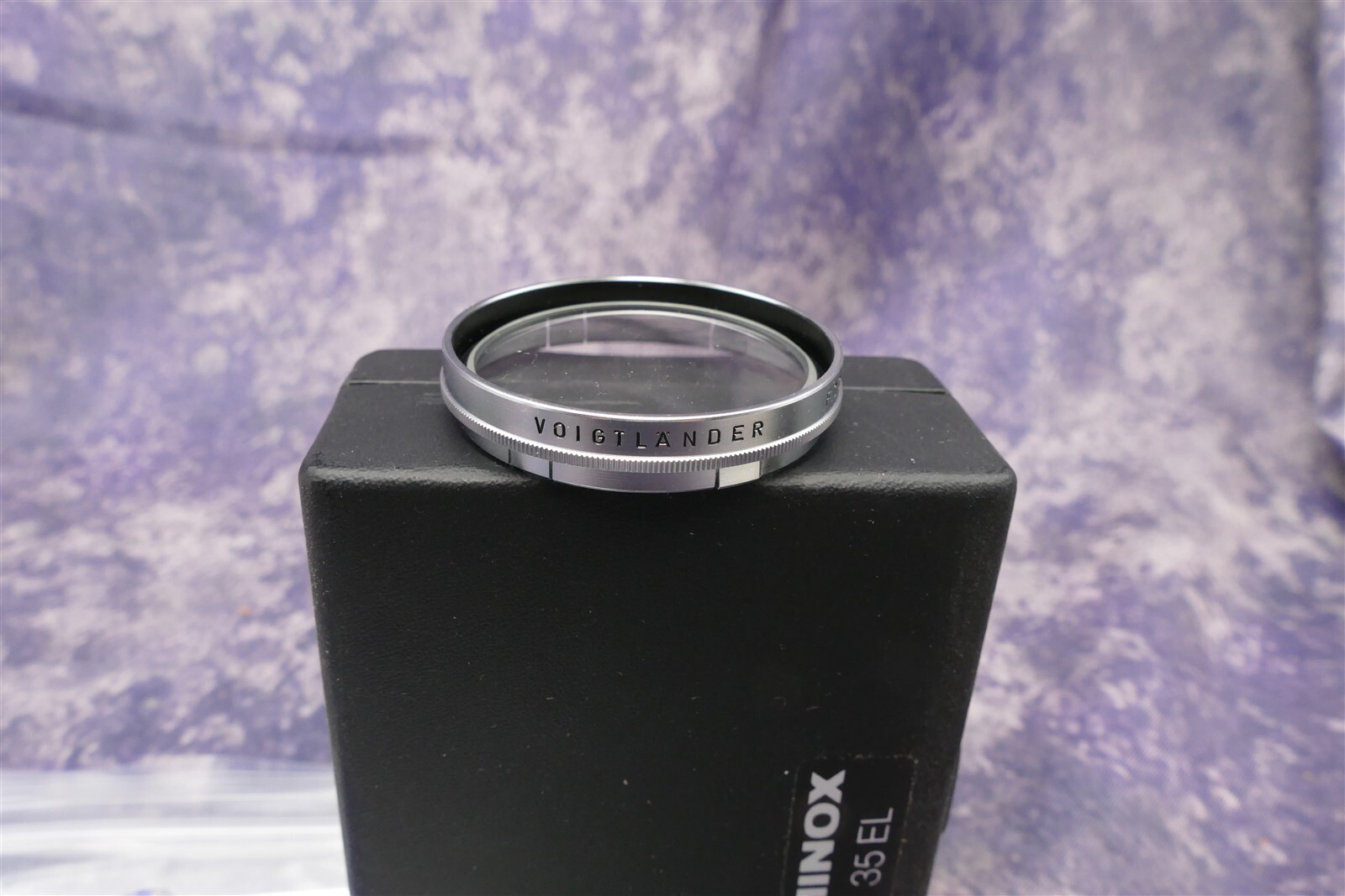 Voigtlander Focar A 343/47 47mm Slip on Close-Up Filter With Case in the Box