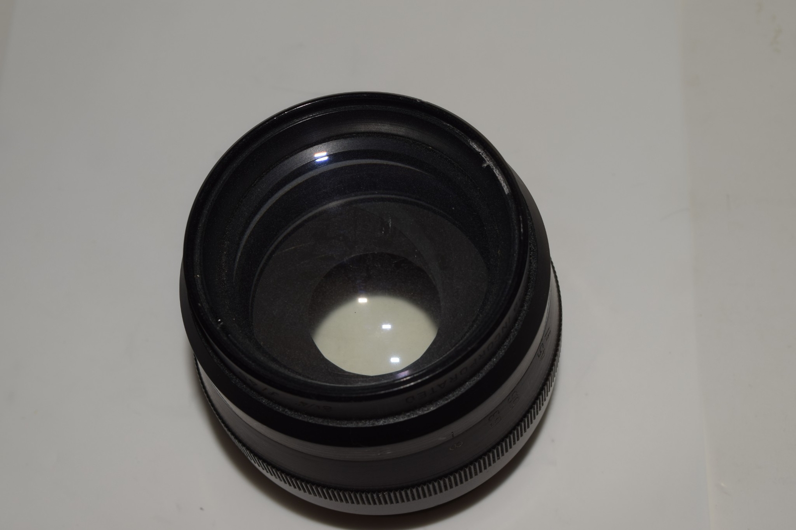 *TC*. BAUSCH & LOMB 8 1/4″ F/4.5 1:1 MAG CAMERA LENS MAR 1963 – VINTAGE (PSA18)