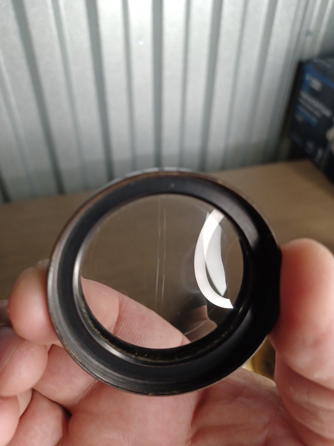 Antique Bausch & Lomb Unicum Camera Shutter With ROC Thelephoto Lens & Flange