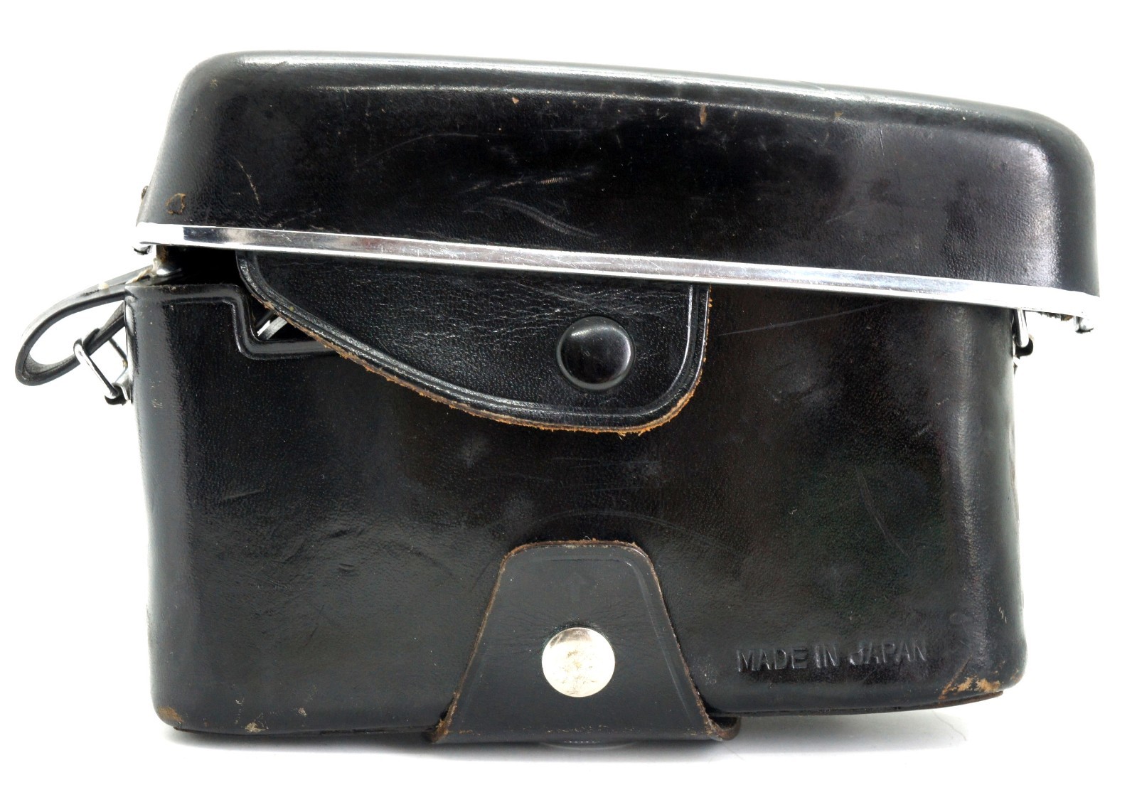 Vintage Yashica Electro 35 Black Leather Camera Case Made in Japan Ever Ready