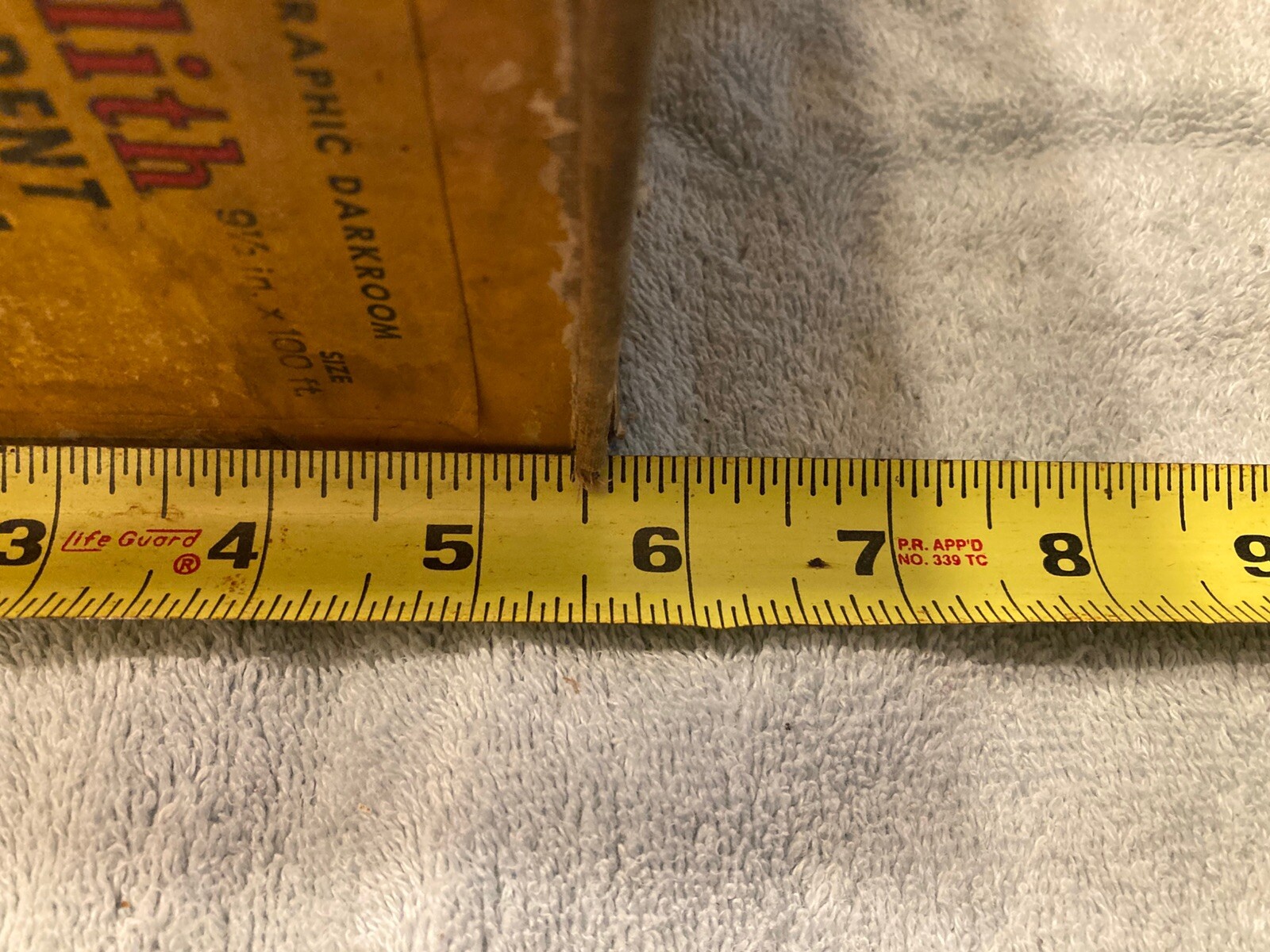 Vintage Kodak Kodalith Transparent Stripping Film Box 1956, Box Only, Empty Box.