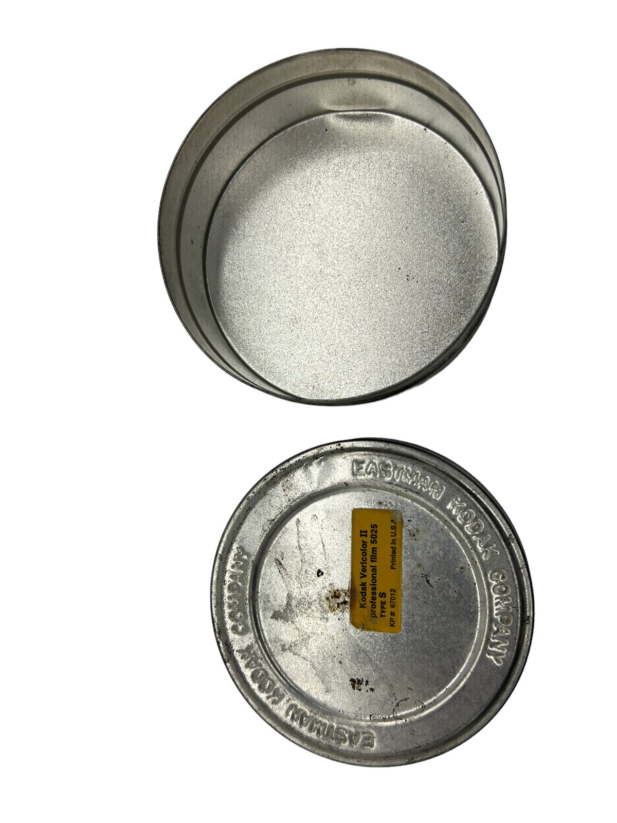 Vtg Eastman Kodak Co Vericolor II Professional Film 5025 Type S Empty Lidded Tin