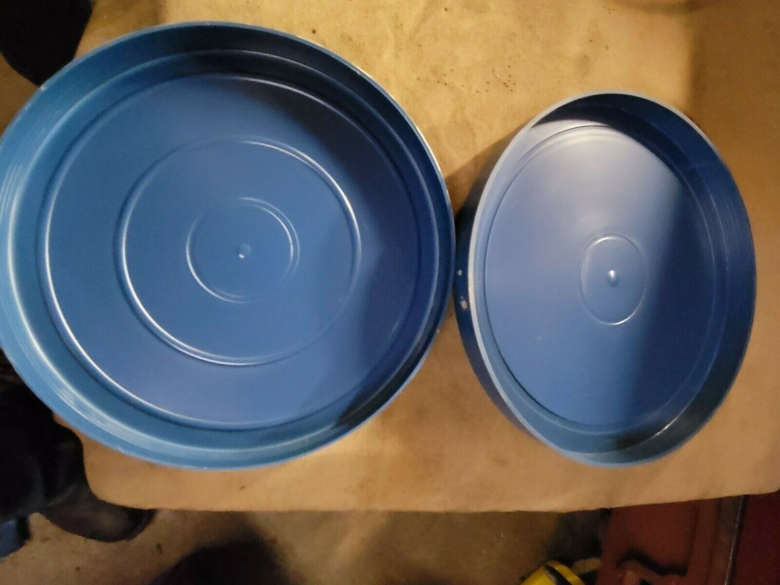 Brand New Plastic Movie Film Reel Canister. Churchill Films. 400′ (16mm film)
