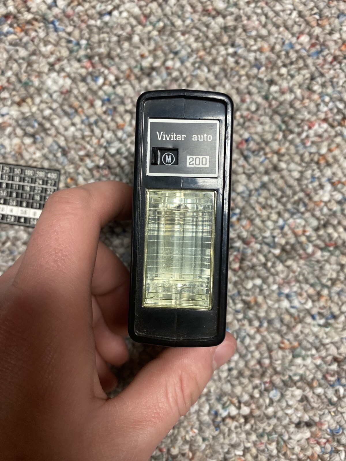 VIVITAR AUTO FLASH – Vintage Hot-Shoe – Model 200 — TESTED WORKS!