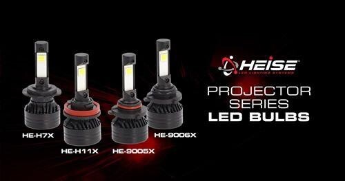 HEISE HE-H11X LED Projector Bulb Set **NEW** HEH11X