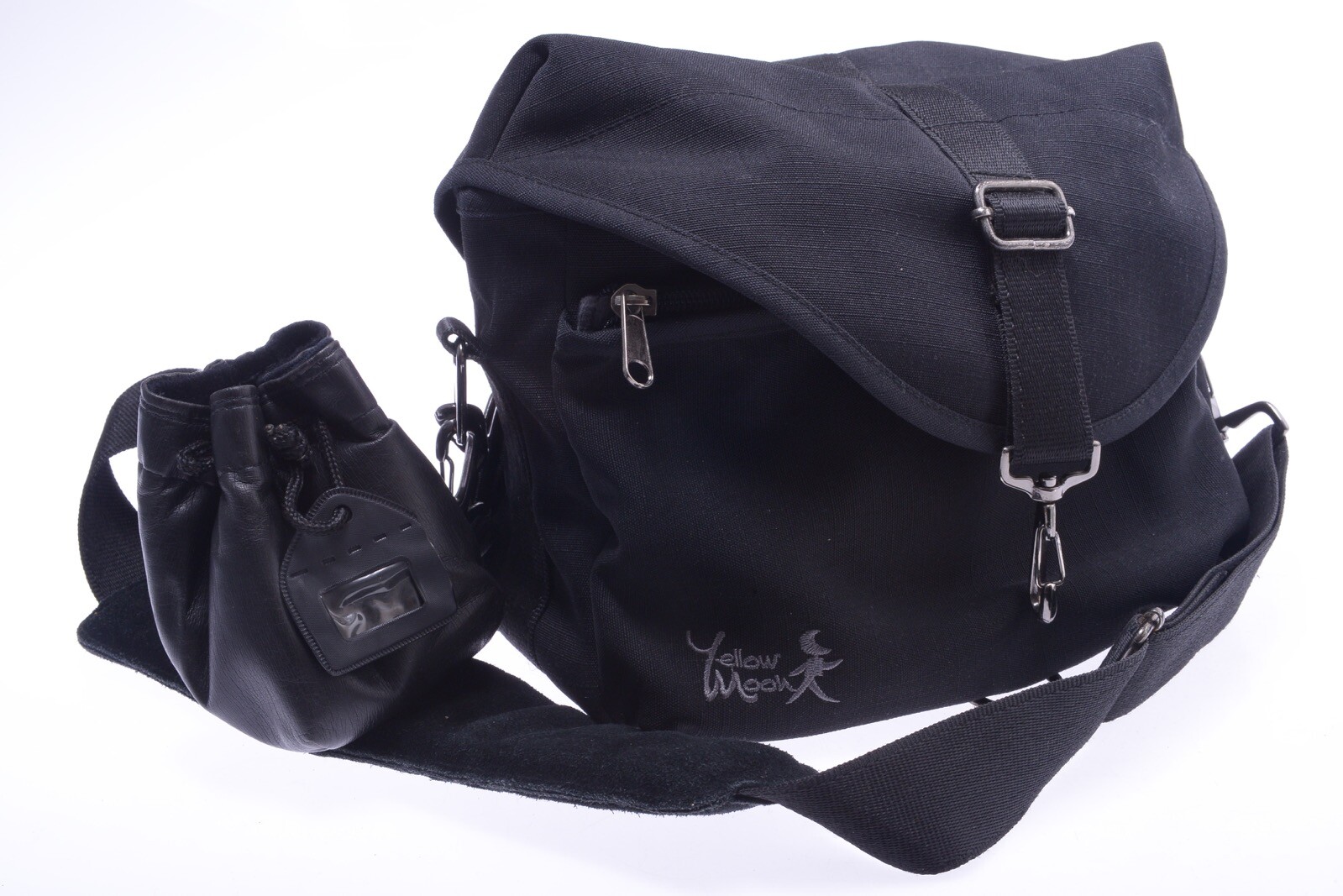 ✅ YELLOW MOON 35MM 120 ROLL FILM CAMERA SHOULDER BAG MEDIUM SIZE BLACK LENS & AC