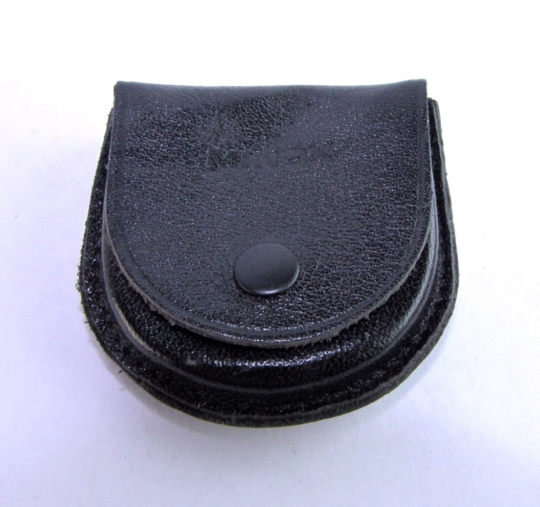 Minox Photo Filter Case Black Leather Vintage