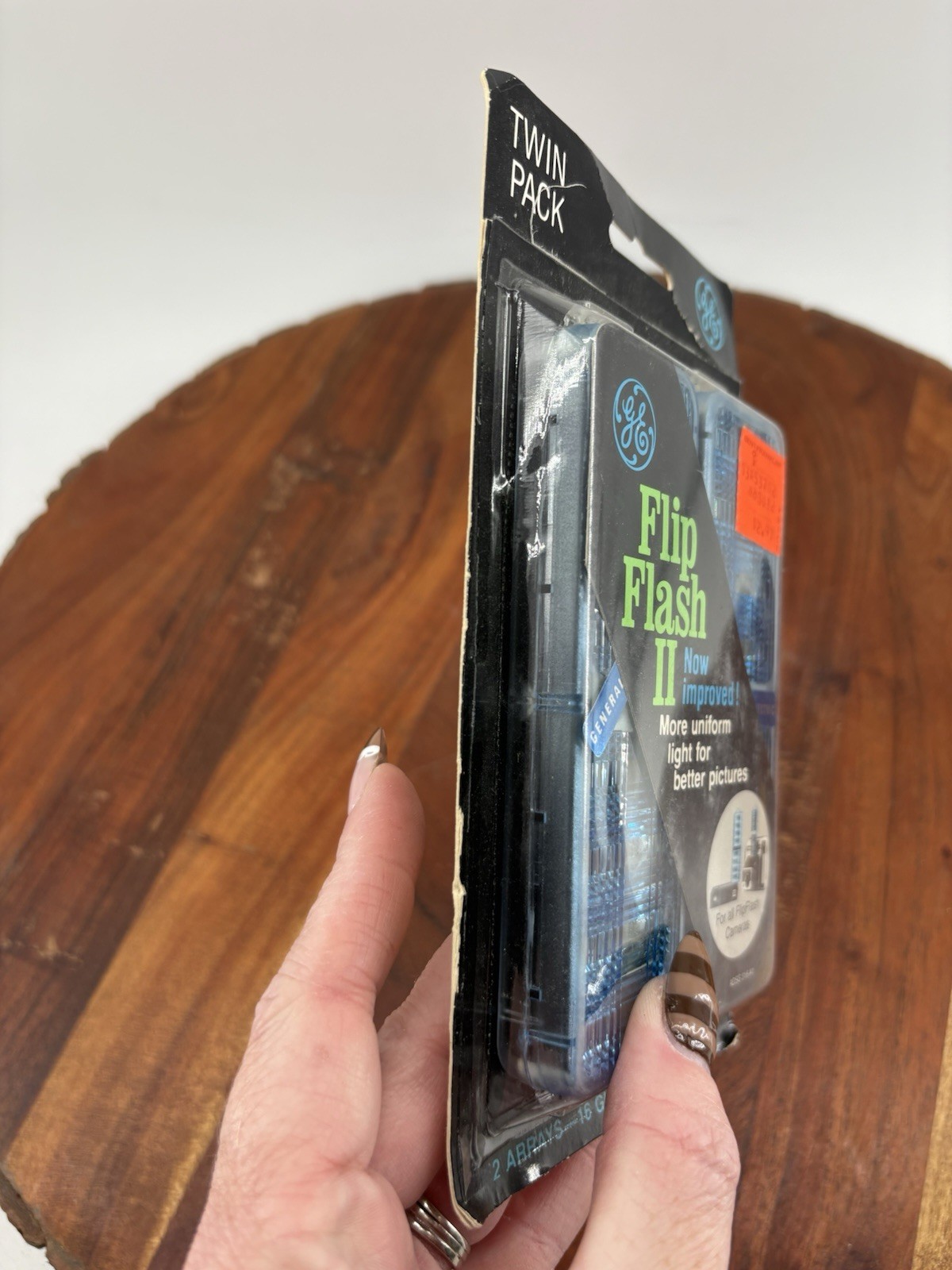GE Flip Flash II Twin Pack NOS New Old Stock 2 Arrays 16 Flashes FlipFlash NEW