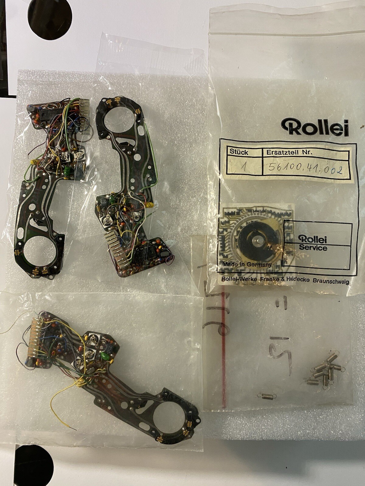 Rolleiflex SL 35, Rollei 35, Genuine / Original Parts, LOT SOLD AS SHOWS