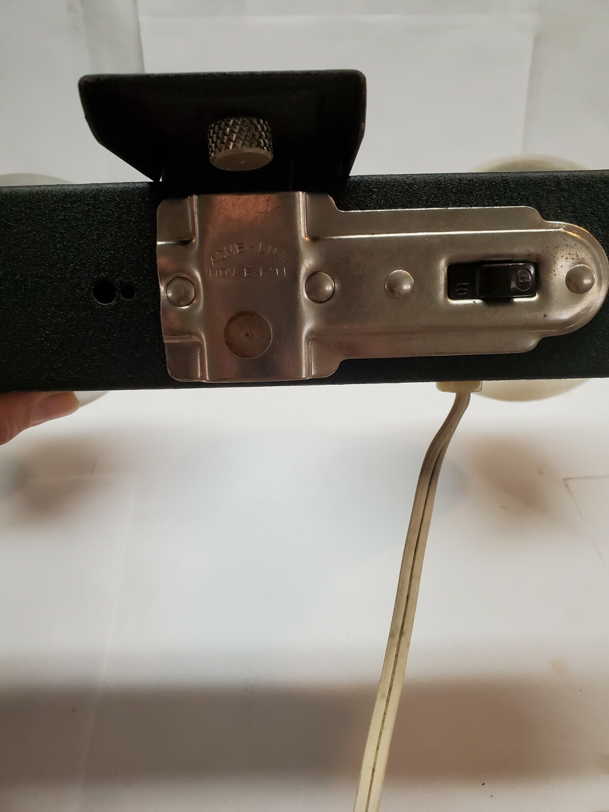 Vintage ACME LITE MOV-E-LITE in Case Movie Film Stage Lighting 2 Bulbs WORKS!