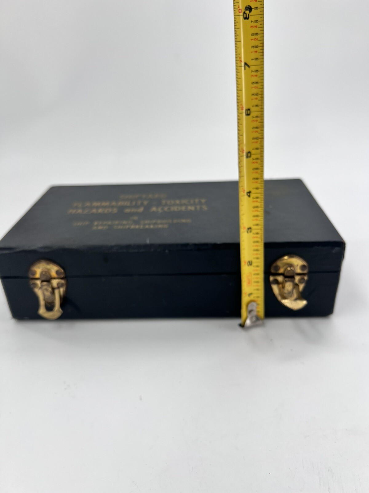 Vintage Barnett J JAFFE Shipyard Flammability Toxicity Accidents Lot Box – RARE