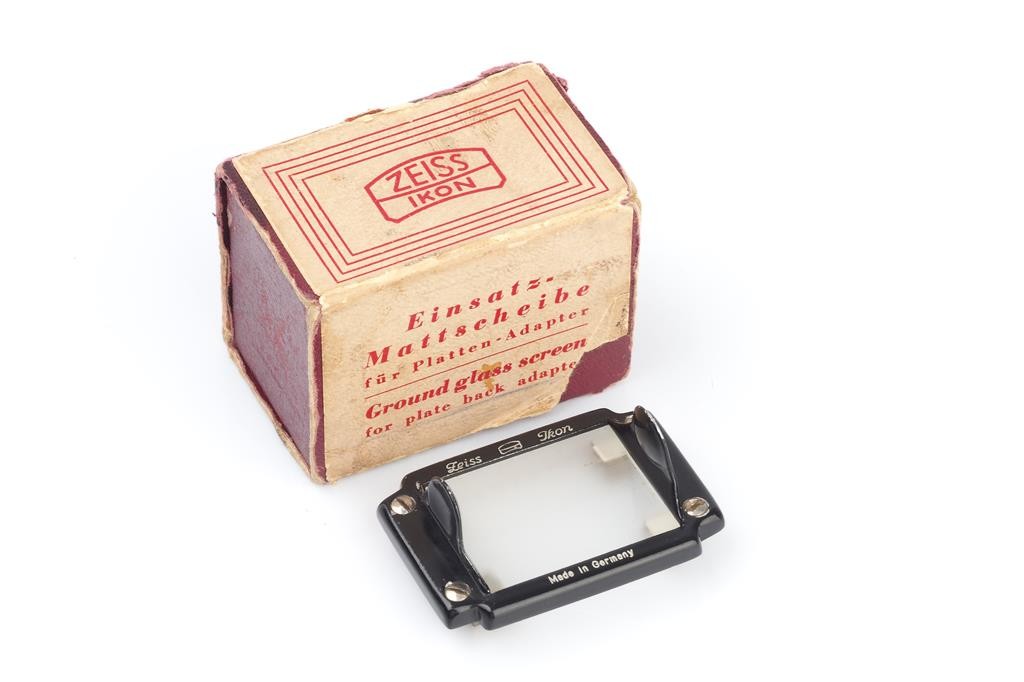 ZEISS Ikon 540/11 Ground Glass Screen f. Plate Back Adapter