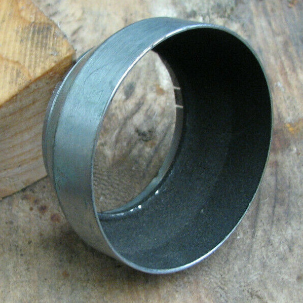 A42 42mm push fit slip on lens hood brass thin stepped mount