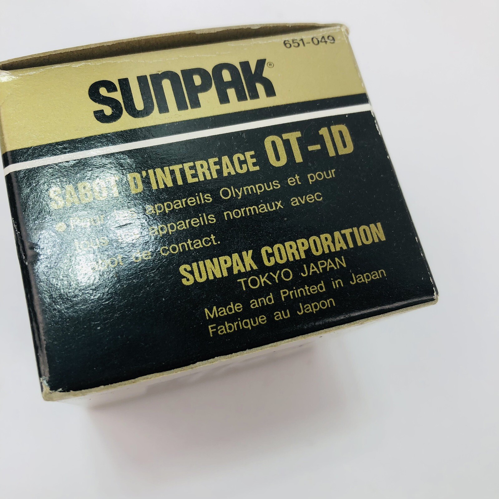 VTG Sunpak OT-1D Interface Module for Canon EOS Camera Hot Shoe New in Box NOS
