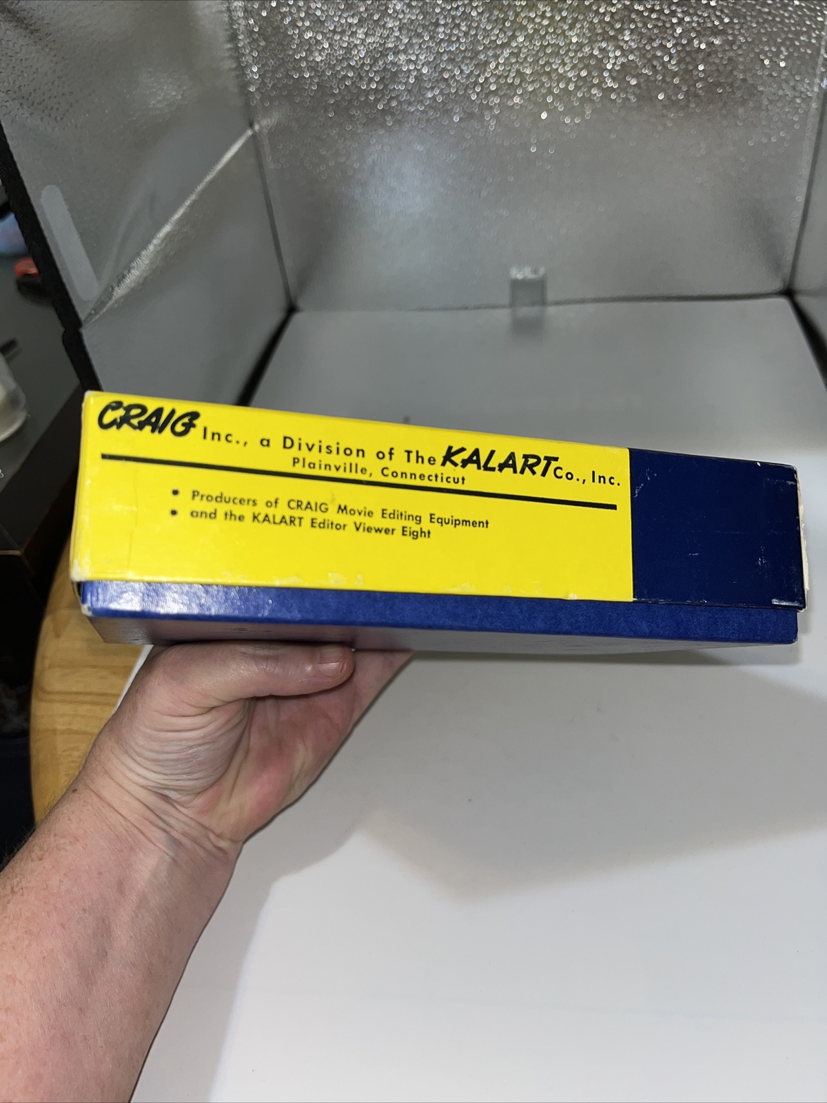 Vintage Craig S-3 Model Master Splicer – 8mm & 16mm Film w/Box & Instructions