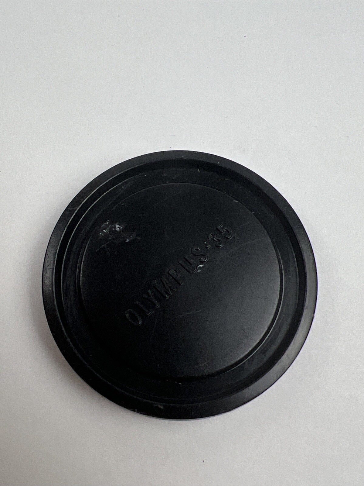 Olympus Lens Cap 35 56mm Rare Made in Japan