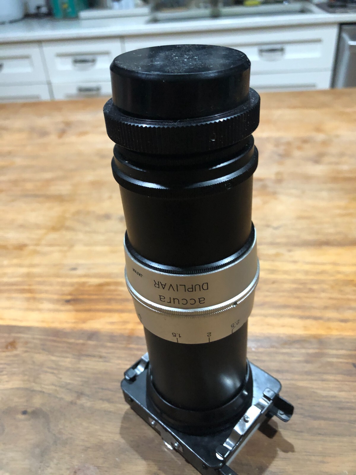 [C] Accura Duplivar Variable Magnification Duplicator for 35mm SLR Camera