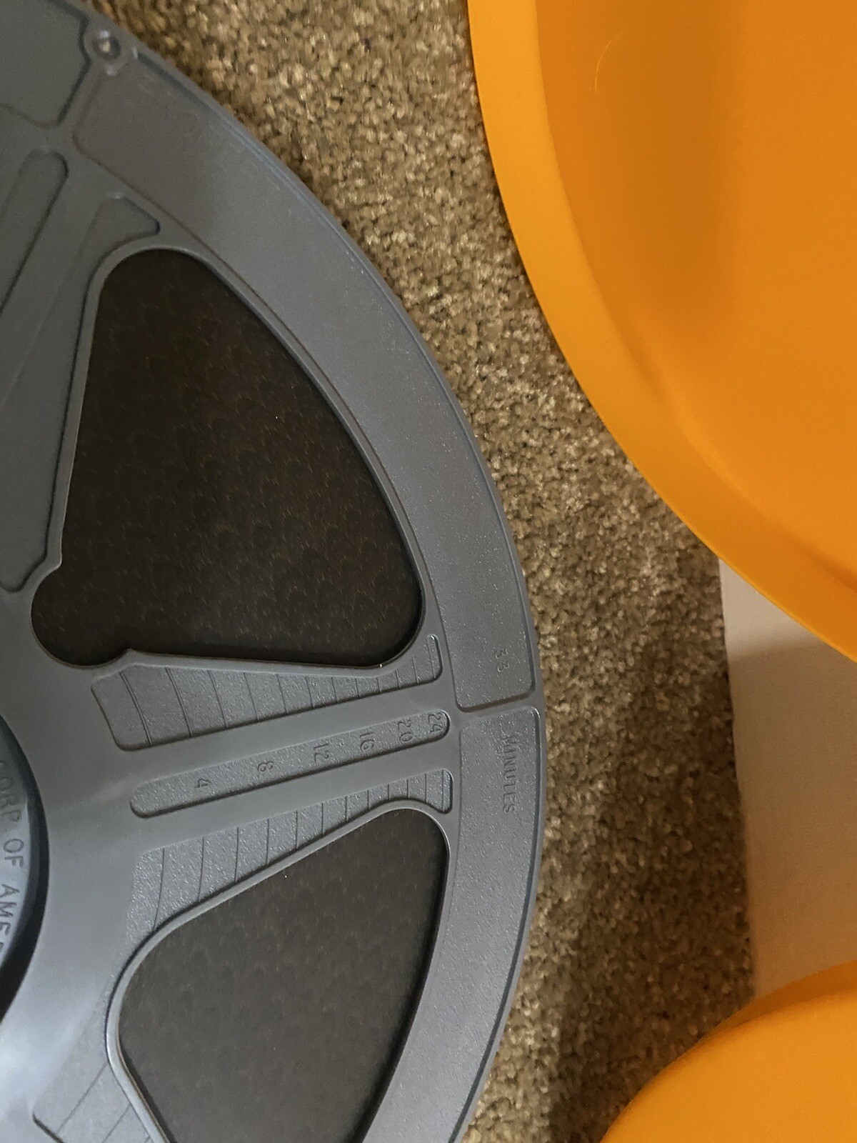 PlioMagic Plastic Film Movie Reel1200 Ft -33 Minutes 16mm With Life On the Run