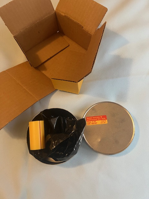 Vintage Eastman Kodak Co. Vericolor III Professional Film 5026 Type S Empty Tin
