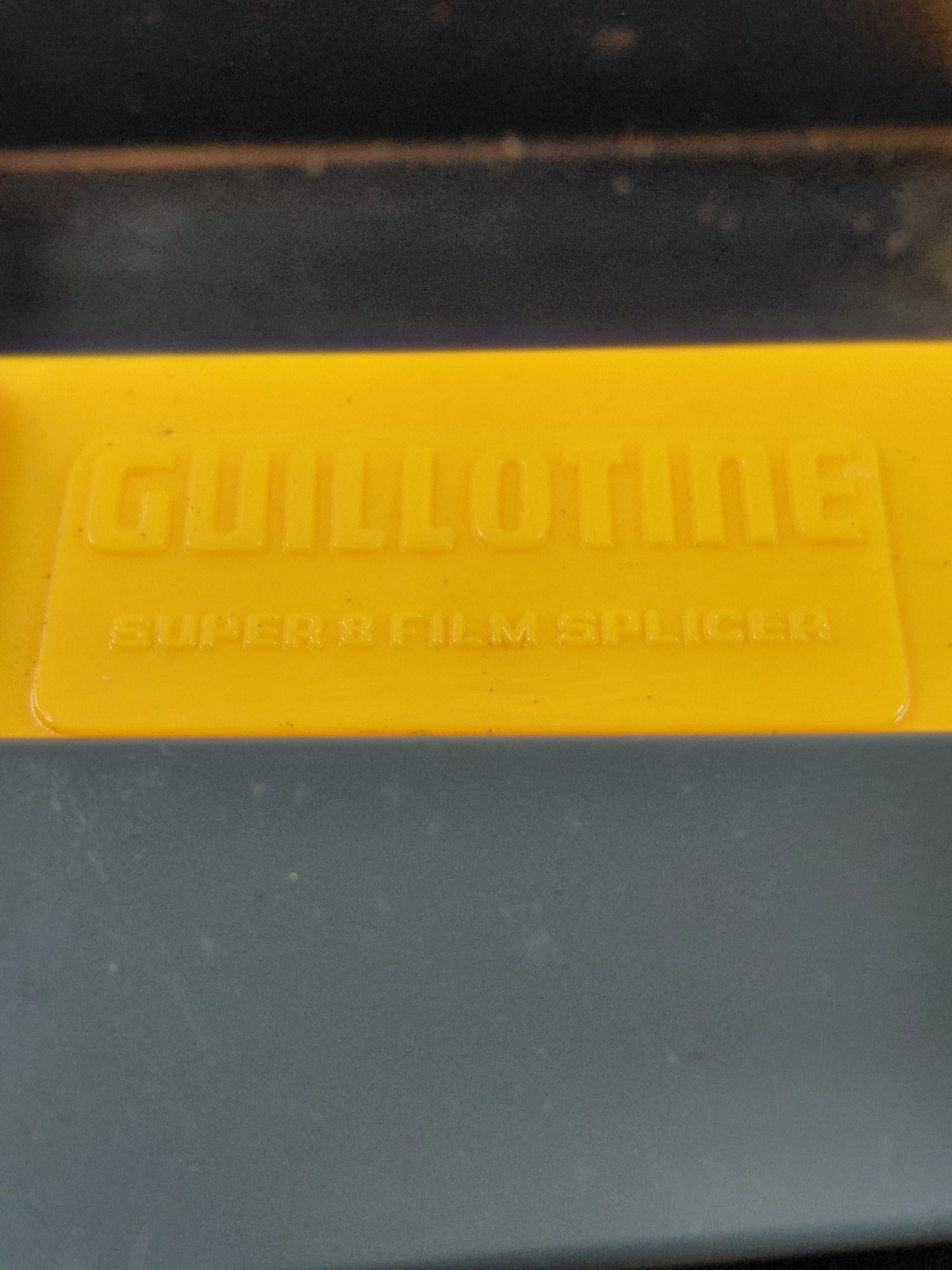 Vintage Guillotine Super 8 Film Splicer with Splices – Made in Italy