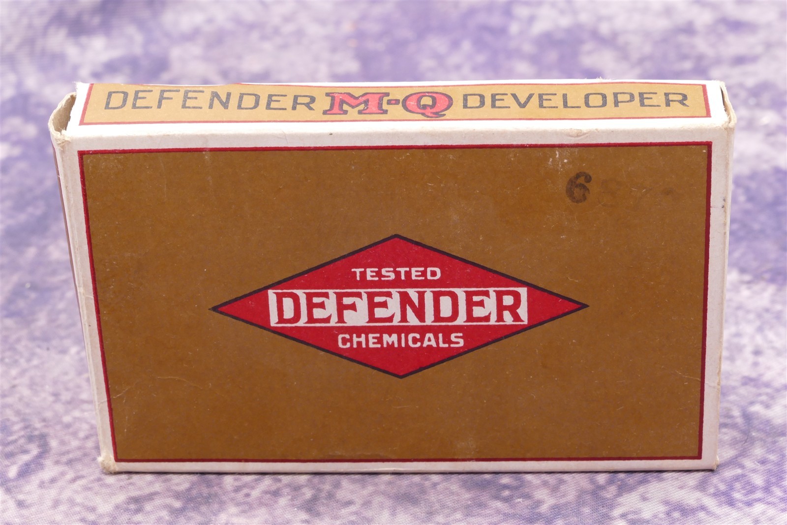Defender Photo Supply, M-Q H-M Developing Powders. 3 tubes in Box For Display