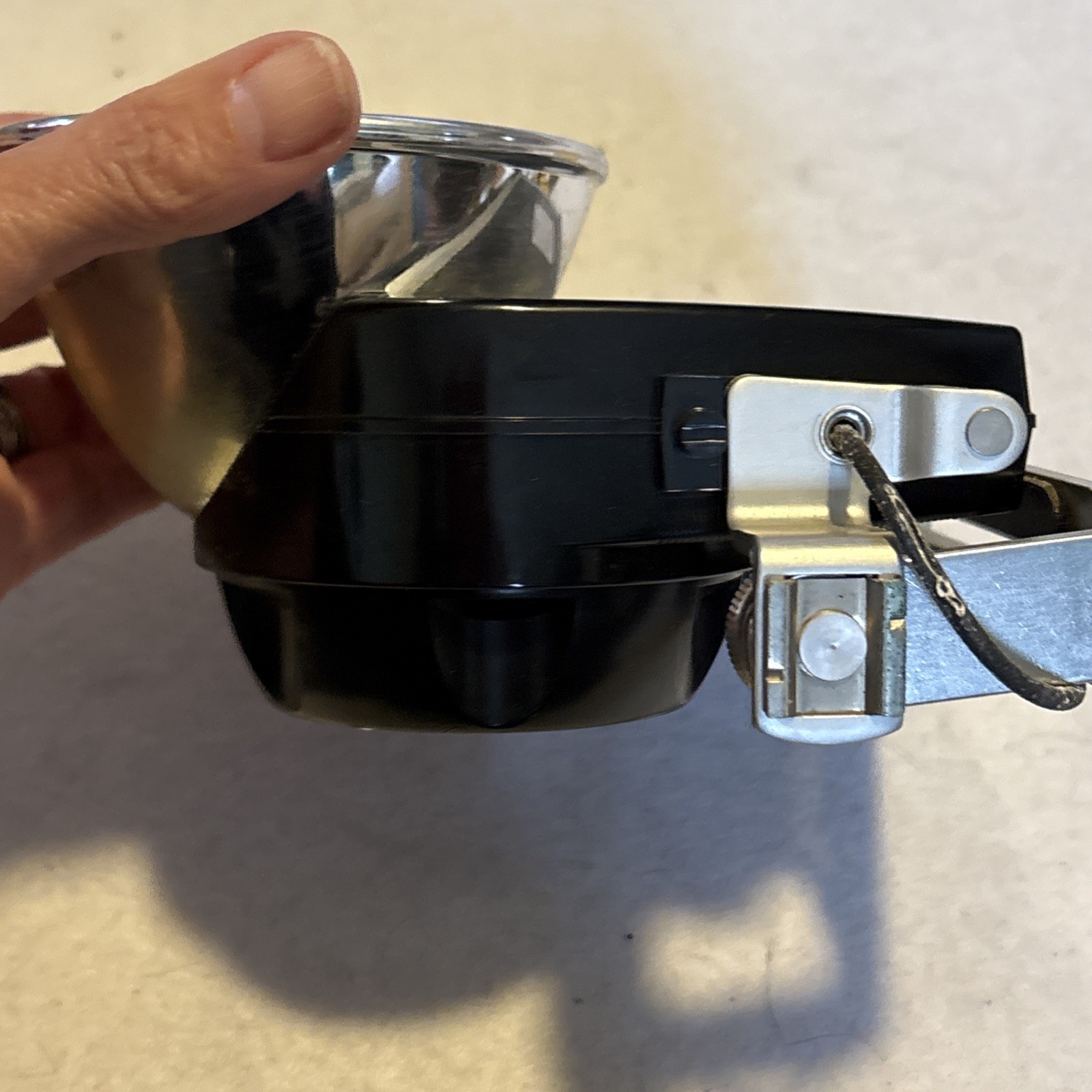 Kodak Rotary Flasholder Type 2, W/shoe-type fitting With Wires And Manual VTG
