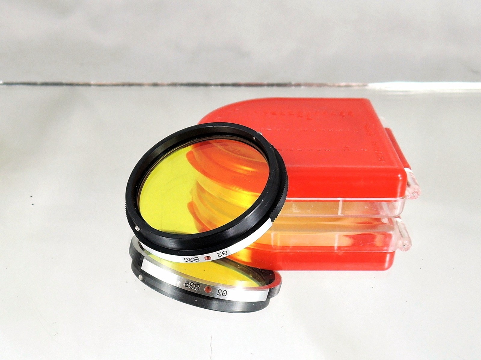 Flexaret MEOPTA G2 B36 Color Filter Czechoslovakia Genuine Accessories Bayonet