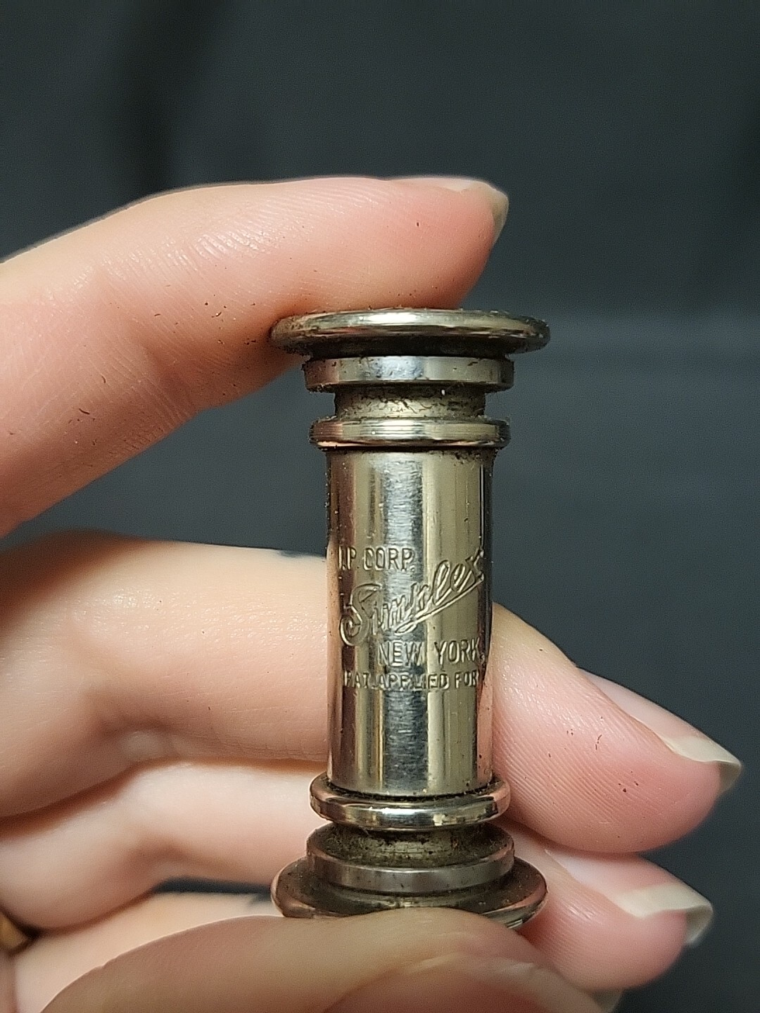 Vintage Simplex 35mm Film Bore Pad Roller Projector Part LaVezzi Machine NPR-220