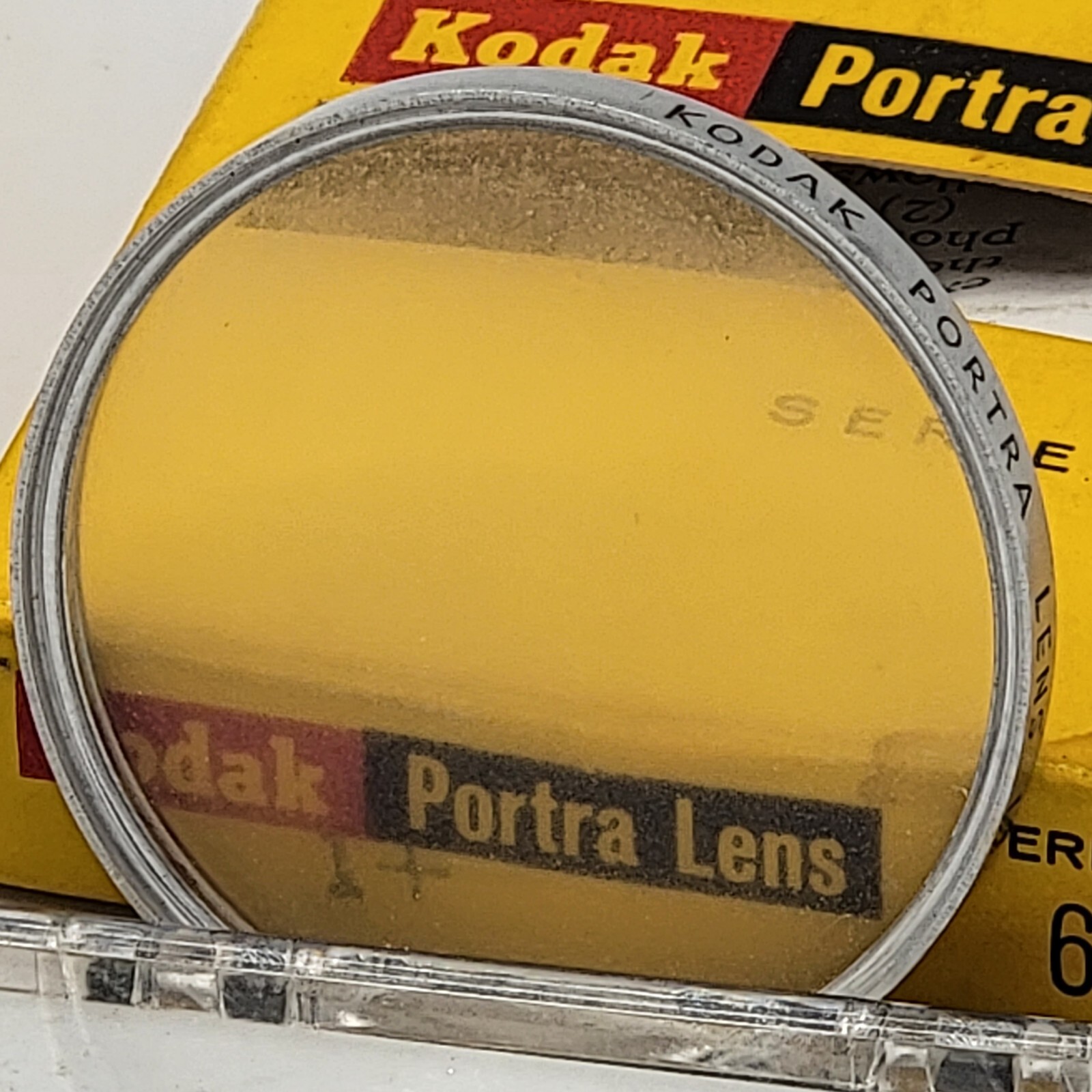 Kodak Series VI Portra Lens Lot of 4, includes Lens, Plastic Cases & Boxes READ