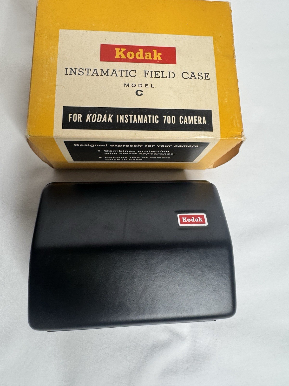 Lot of 2 Kodak Field Cases Bantam f/4.5 & Instamatic Model C (New In Boxes)