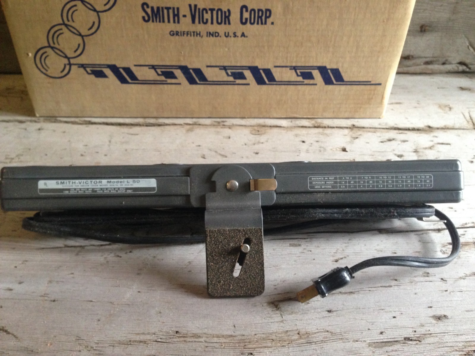 vintage photography light bar – Vintage Smith Victor Photo Film – Film Lighting