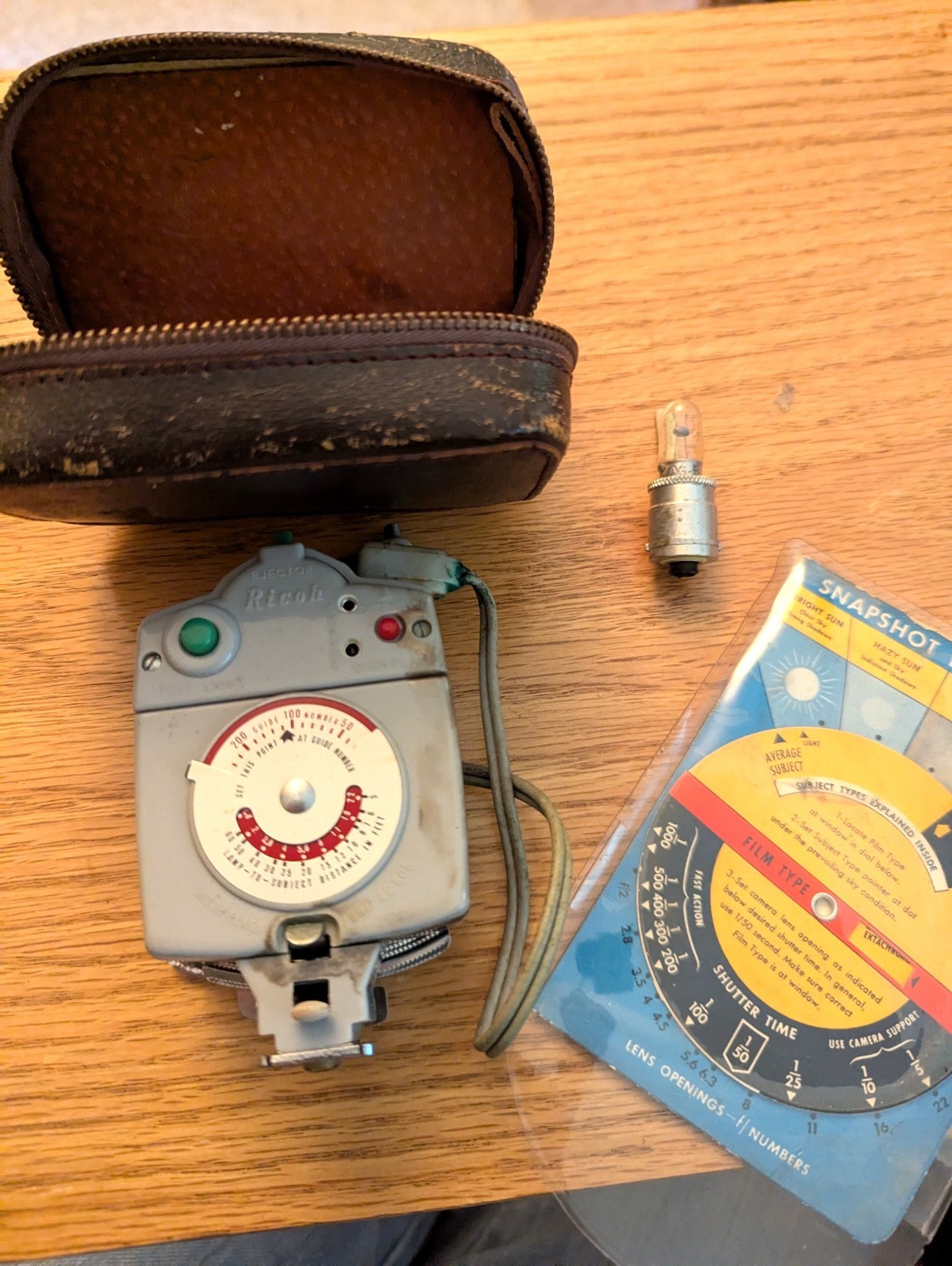 LOT ricon 35 mm photo Camera light meter Flash / film splicer movie l1950/s