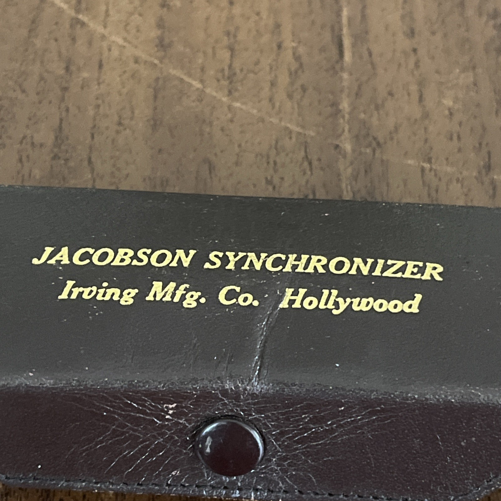 Jacobson Synchronizer For Leica 323 Irving Mfg. Hollywood Ca