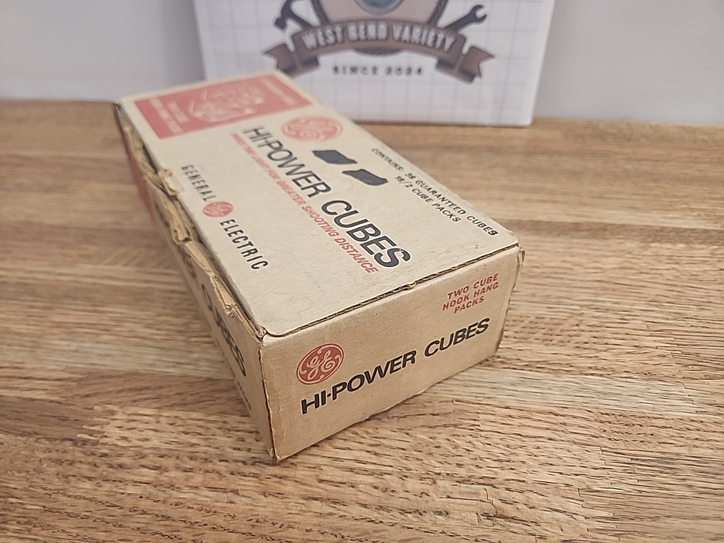 NOS General Electric Hi Power Camera Flash Cubes, 7 Packs Of 2